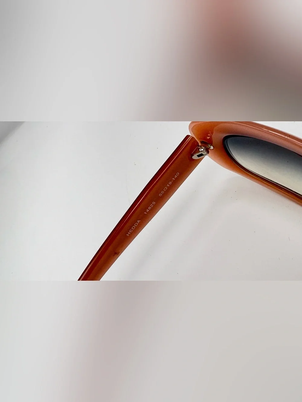 Corinne McCormack Hedda Brown Oval Sunglasses Frames Only